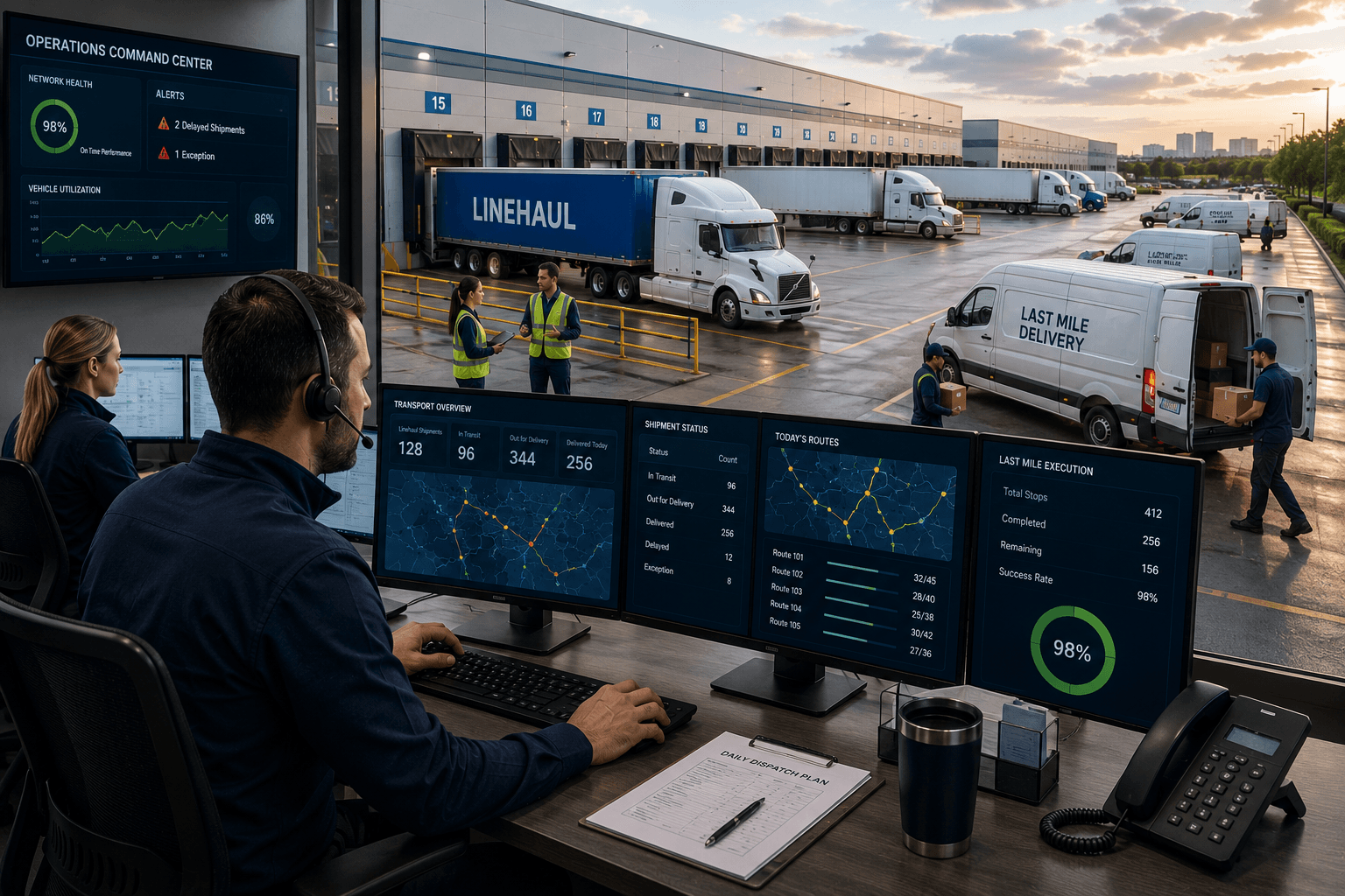 Last Mile: Leveraging the hub and spoke model for scaling logistics delivery without losing control on your logistics management